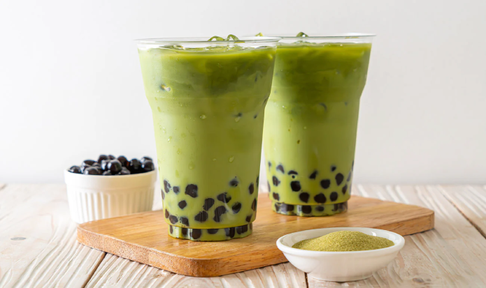  Bubble tea de matcha