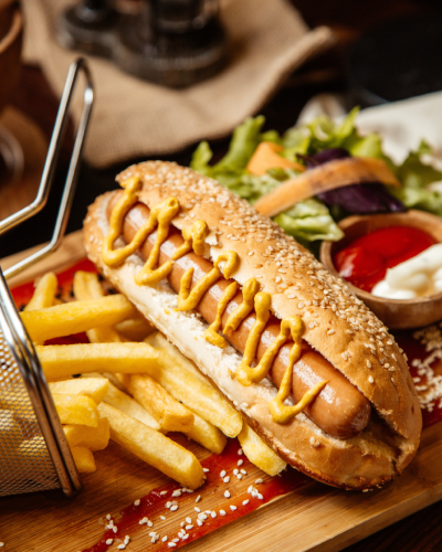 El hot dog clásico