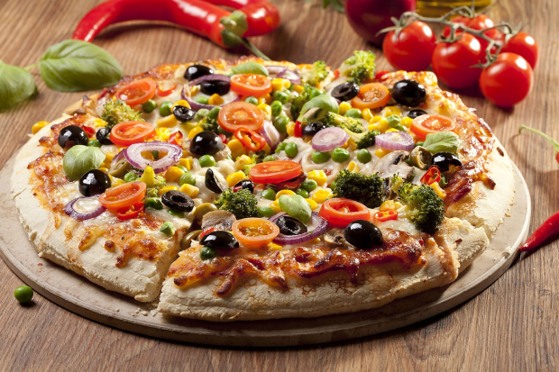 Pizza vegetariana